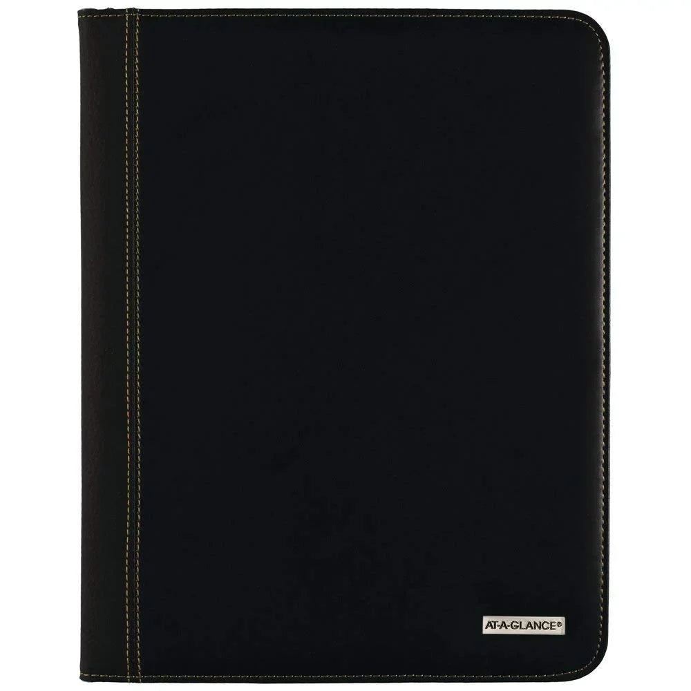 AT-A-GLANCE® Padfolio, Black, Executive 9" x Monthly 2021 to 2020 January classic January 11", 13-Month
