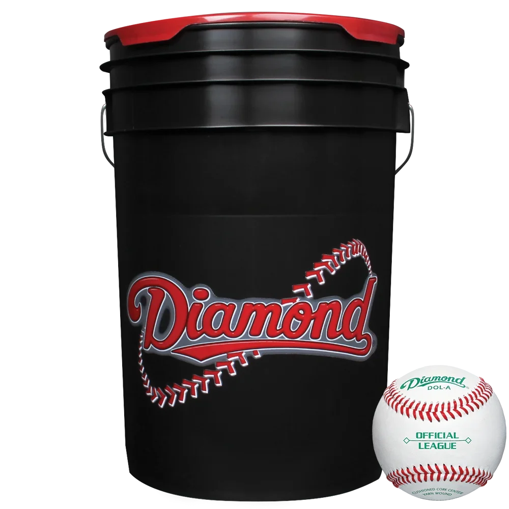 D-OB 12 Diamond Baseballs, Pack Official League