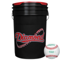 D-OB 12 Diamond Baseballs, Pack Official League