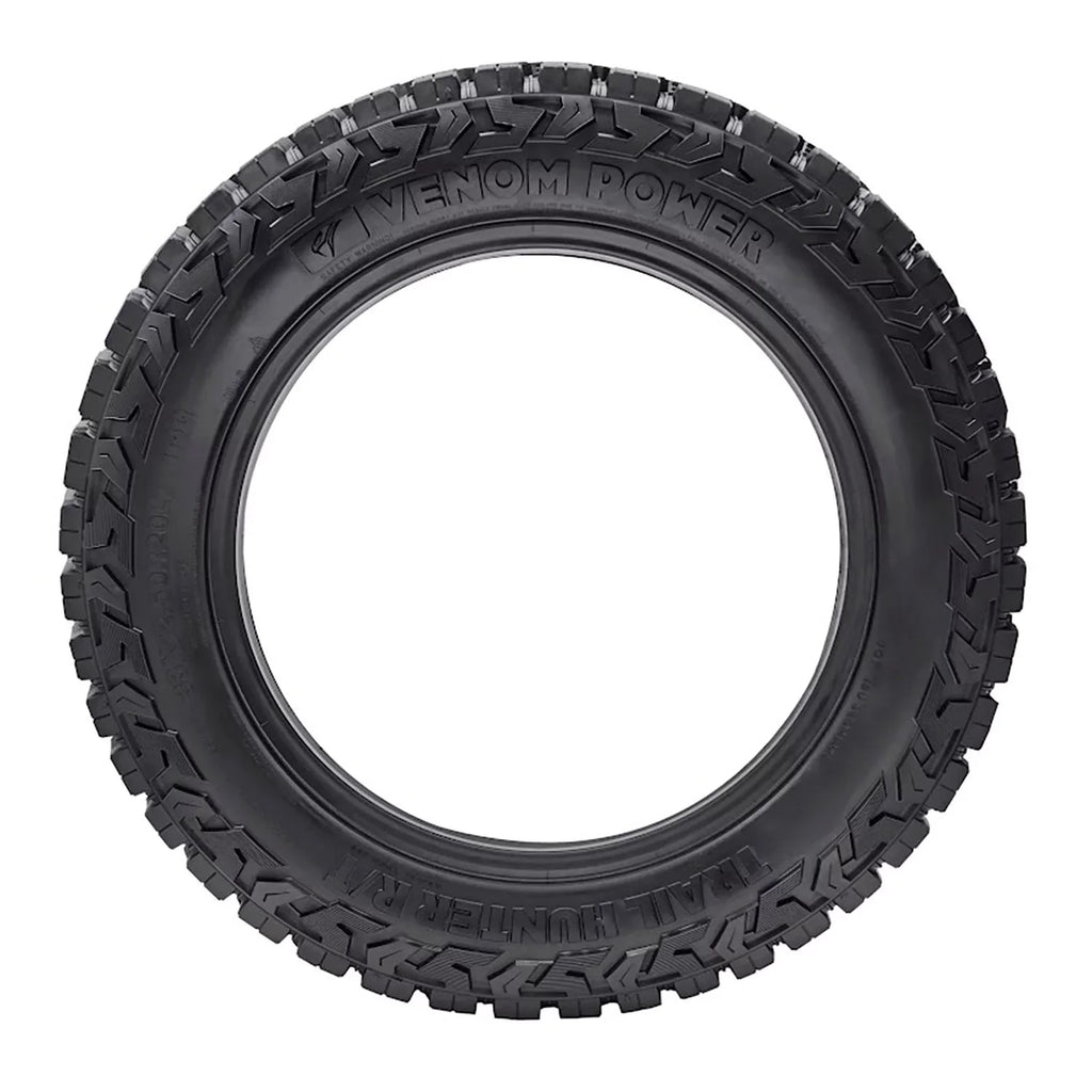 All F R/T Hunter Trail Power Terrain LT37X12.50R22 127Q Light Tire Venom Truck