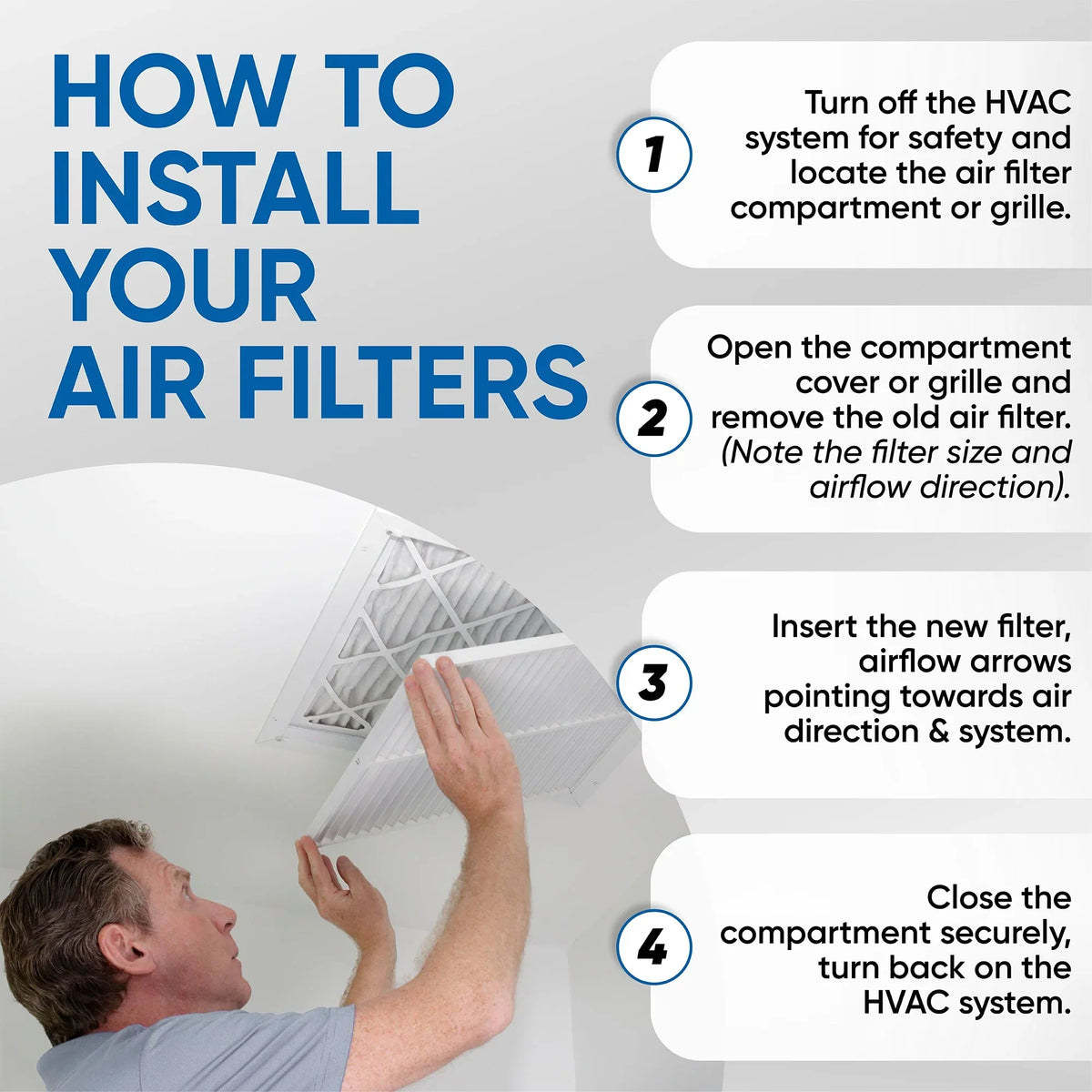 Size: by 13 x 24-1/2 Pleated Pack high quality 7/8 Filters Air Glasfloss. x MERV 14x25x1 13-1/2 of Actual 12