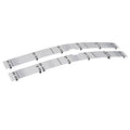 Compatible Grille Steel APS Upper 8x6 N19-S54258C 1992-1993 Chrome 88-93 Stainless Pickup C Premium & Blazer Suburban K Main with Chevy Billet