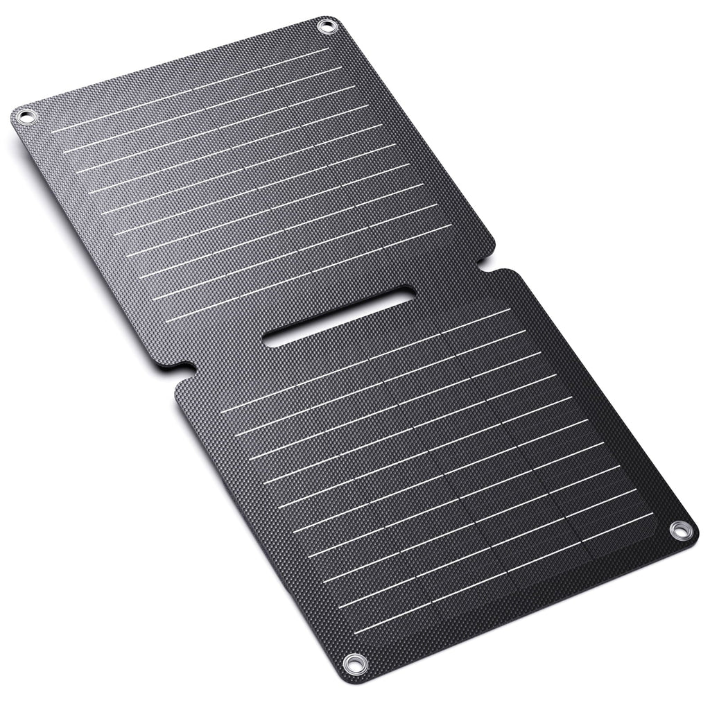 , Camping, with 10 Compatible Solar Portable iPhone with Charger Tablet, and USB-C, with USB-A Waterproof, Phone , BigBlue Kickstand SolarPowa Panel IP65 Solar 10W Charger ETFE for et 14/X/8,