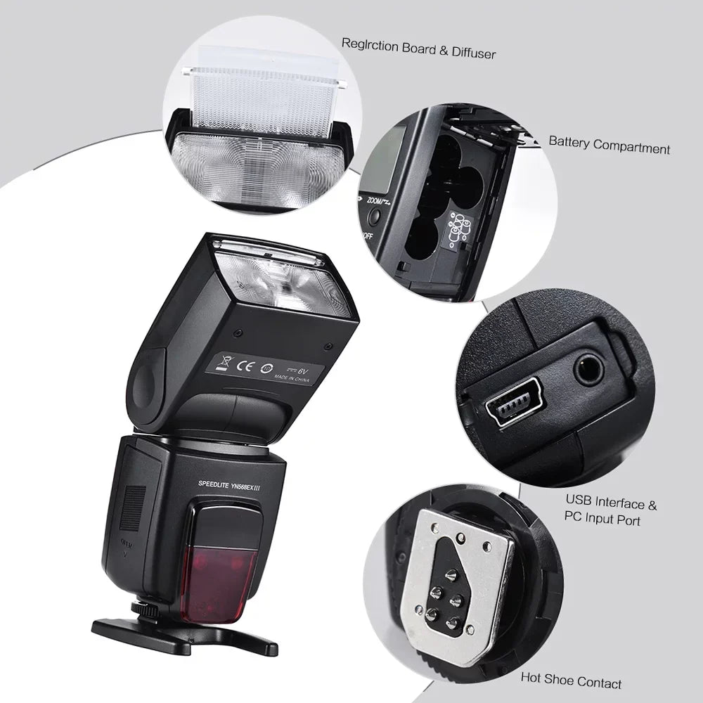 YONGNUO Sync Camera Wireless III classic Master DSLR E-TTL Sync Speedlite Master Slave Speed Sync Speedlite USB Flash,Firmware Master Master II TTL Warranty Camera Cameras II US Firmware Wireless