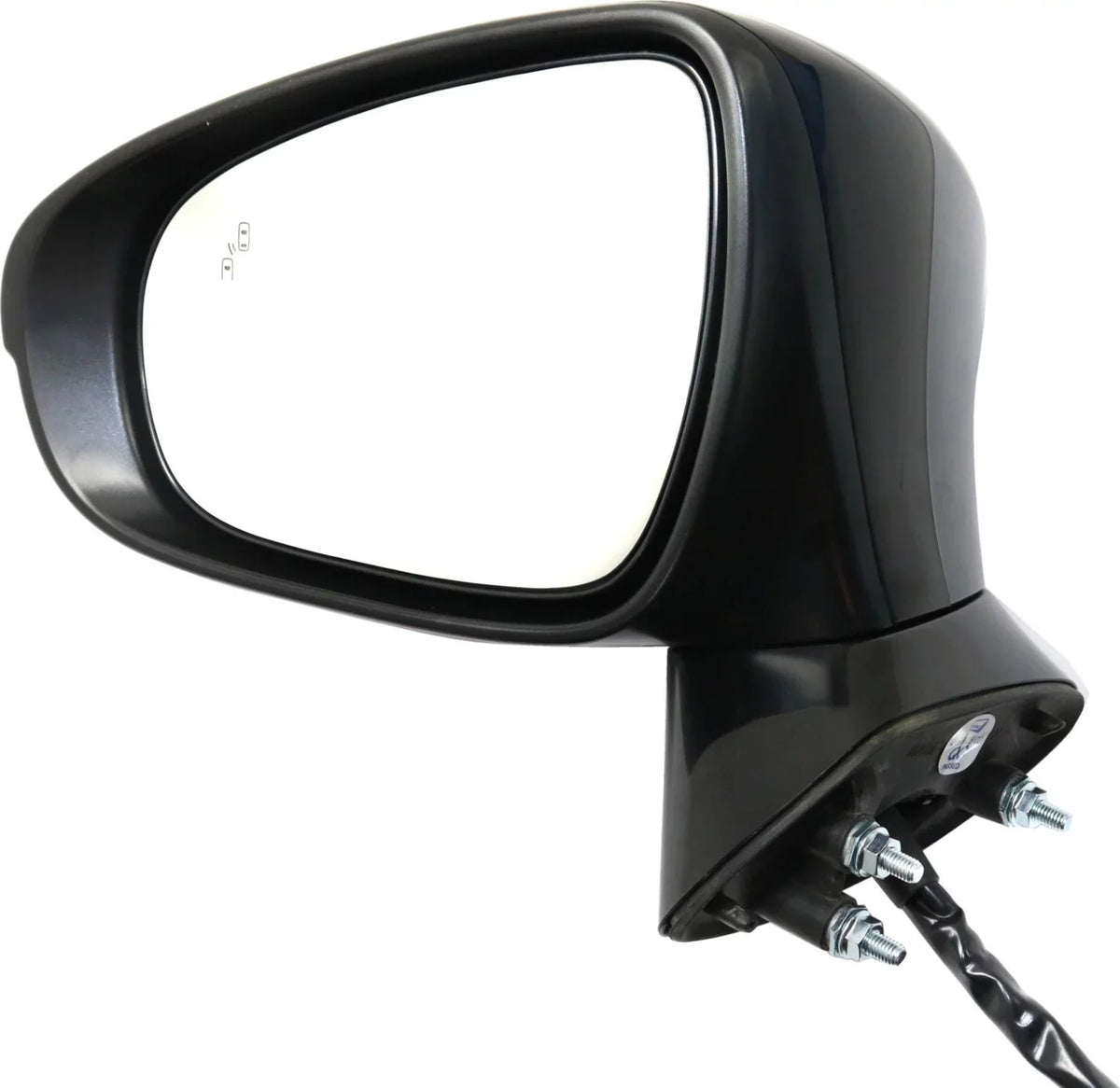 2014-2018 Blind Spot GS350 Detection Glass Light Driver In-housing Heated Side 2016 Compatible Mirror Paintable GS200t Lexus classic in Left With w/ Kool-Vue Signal