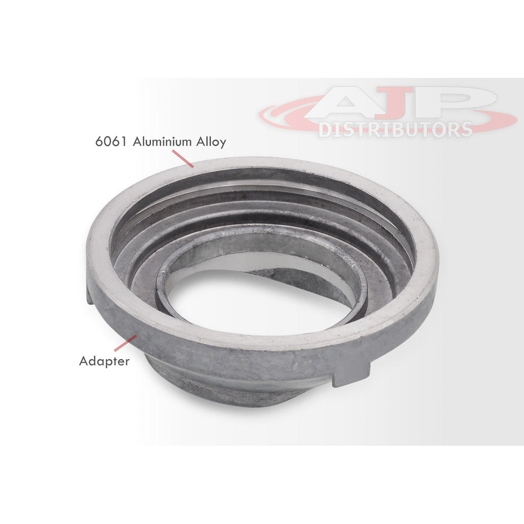 Universal Fiber) Aluminum high quality (Carbon Style Valve Off Kit BOV Billet Blow - Adapter Flange O-Ring Turbo SQV Weldable Turbocharger + Charger