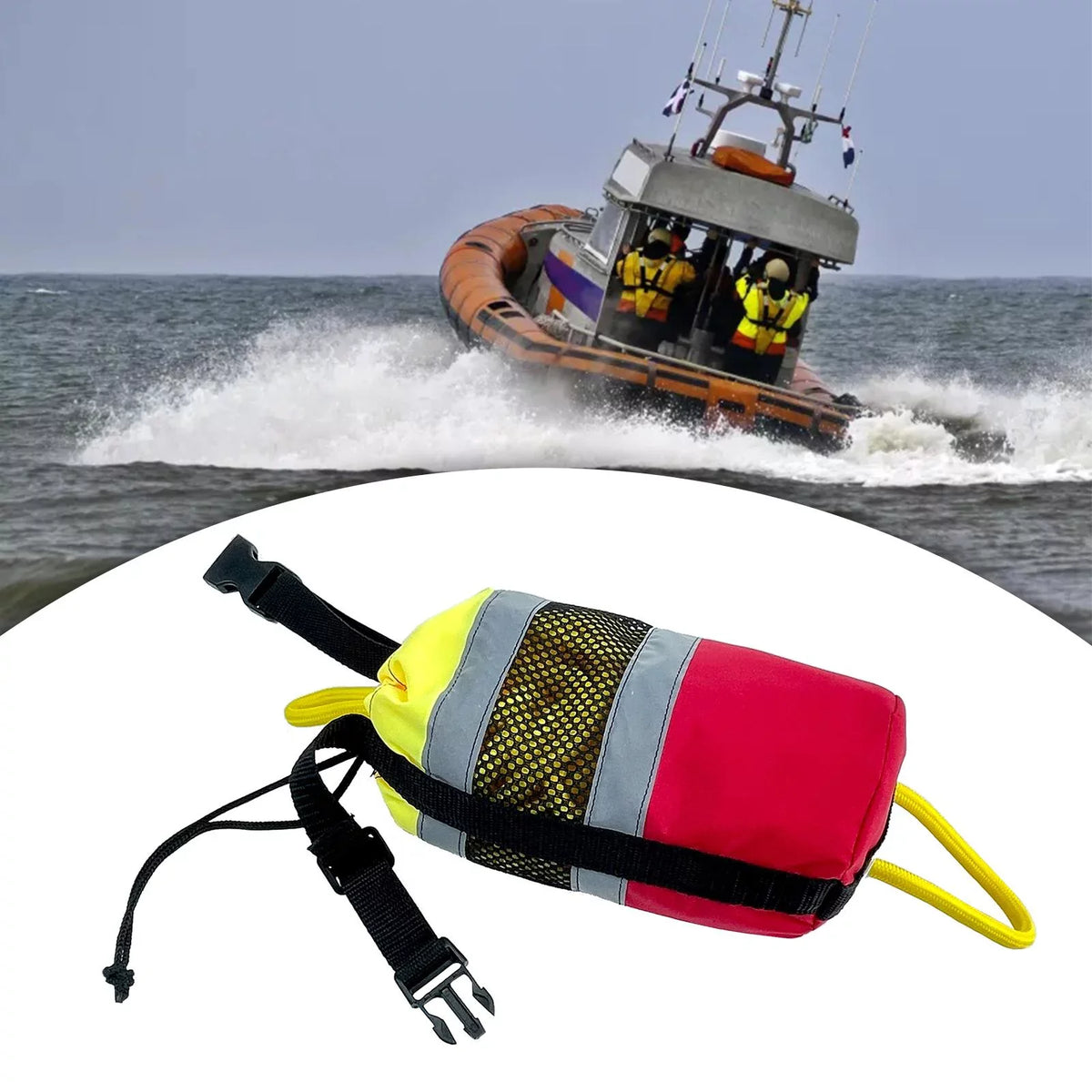 Throw for 21M Reflective Bag Rope Sports Fishing Throw Throw Device Bag Rafting Throwable Portable Kayak Boater's Flotation new Water