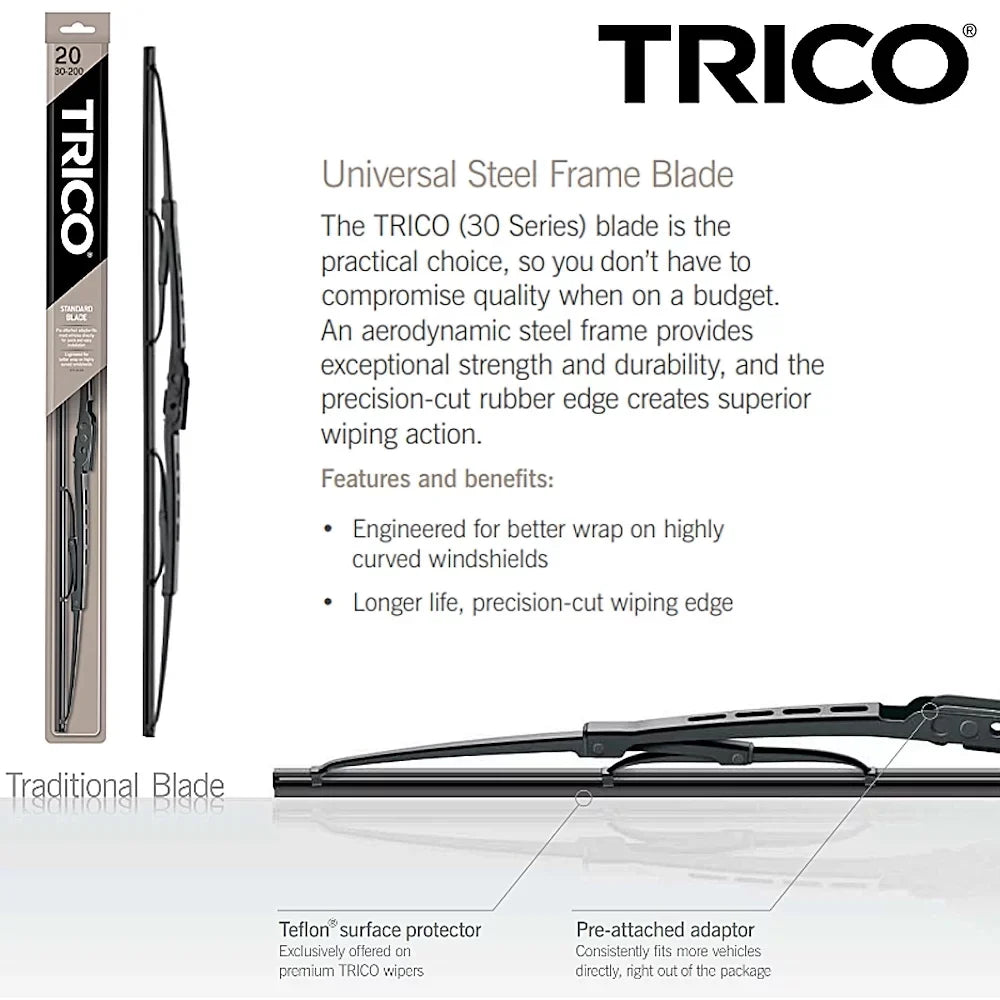 XT4 2020 3) Blades (Set Wiper Wiper w/Rear of Cadillac