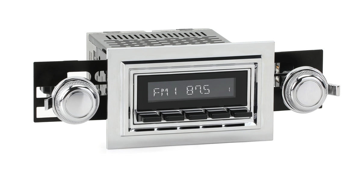 1977-85 Features LACB-M1-121-03P-73PMC3 Include Capri AUX, RetroRadio Bluetooth, with Mercury Compatible AM/FM