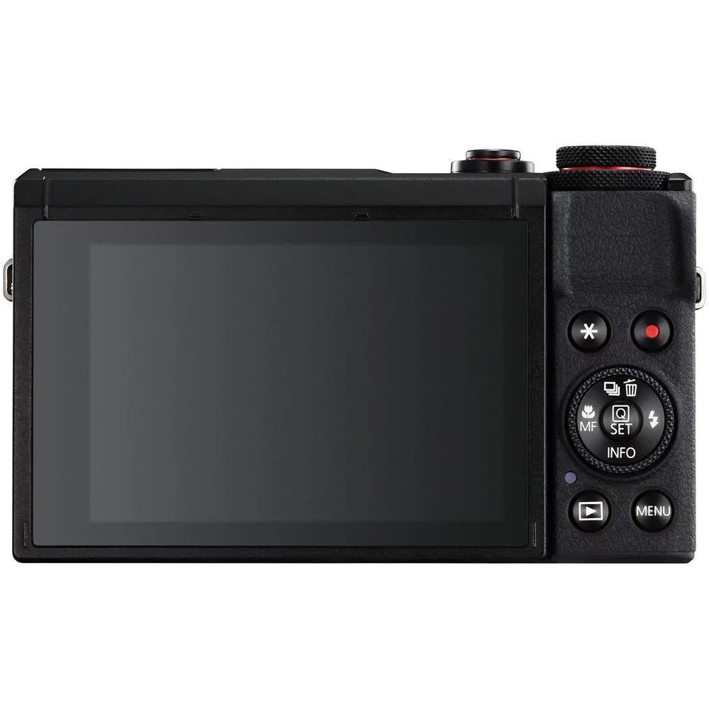 Canon (Black) III Flash Camera + Extra Kit X PowerShot G7 Digital + - Mark Battery 64GB