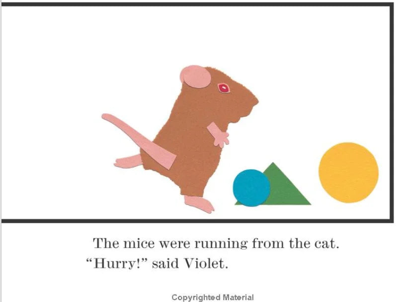 that the Walsh mice Count, colors, Shapes Mouse chase 123s Mouse three color about mixing, new (Hardcover and Collection) Mouse and them! learn Paint, Stoll by Ellen with animals shapes