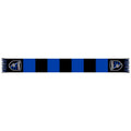 Earthquakes Scarf San Team Bar Black/Blue Jose Knit