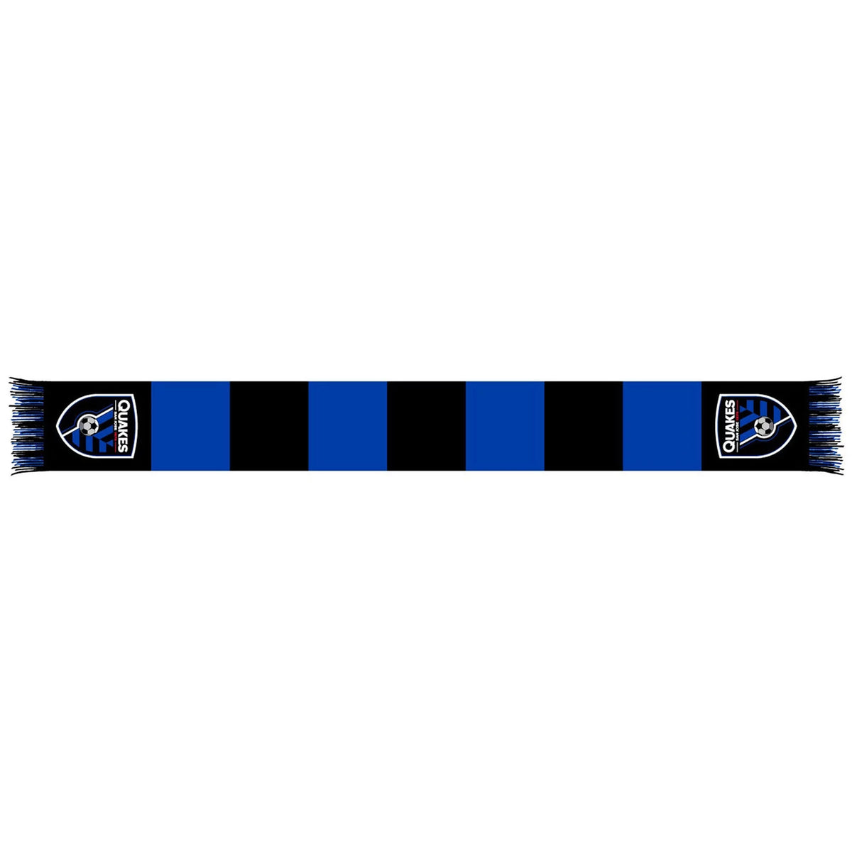 Earthquakes Scarf San Team Bar Black/Blue Jose Knit