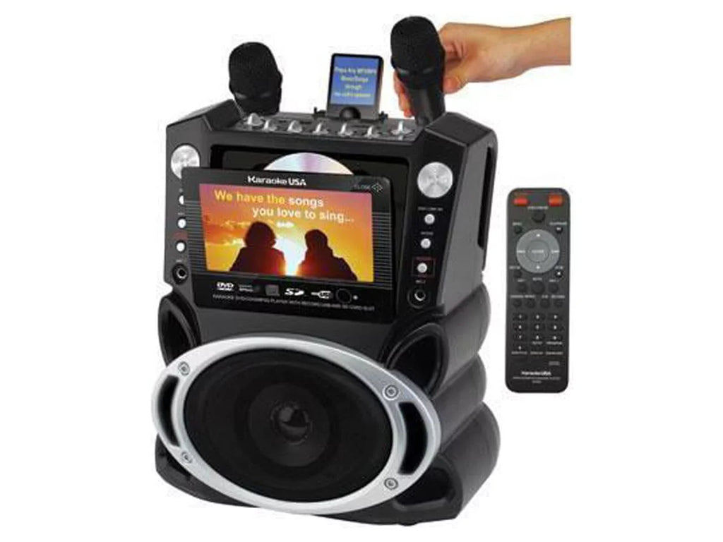 with trendy MP3+G Emerson Portable System 7" /CD+G/ Karaoke DVD LCD