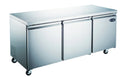 Duty Heavy high quality Commercial Undercounter 72" Refrigerator Door Three