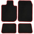 Mats Car / Driver, Black 2013, 2017 Carpet Passenger Rear Custom 2012, 2016, 2011, 2015, - with GGBAILEY Fit Red Mats, Mats BMW X3 & for 2014, Floor Edging