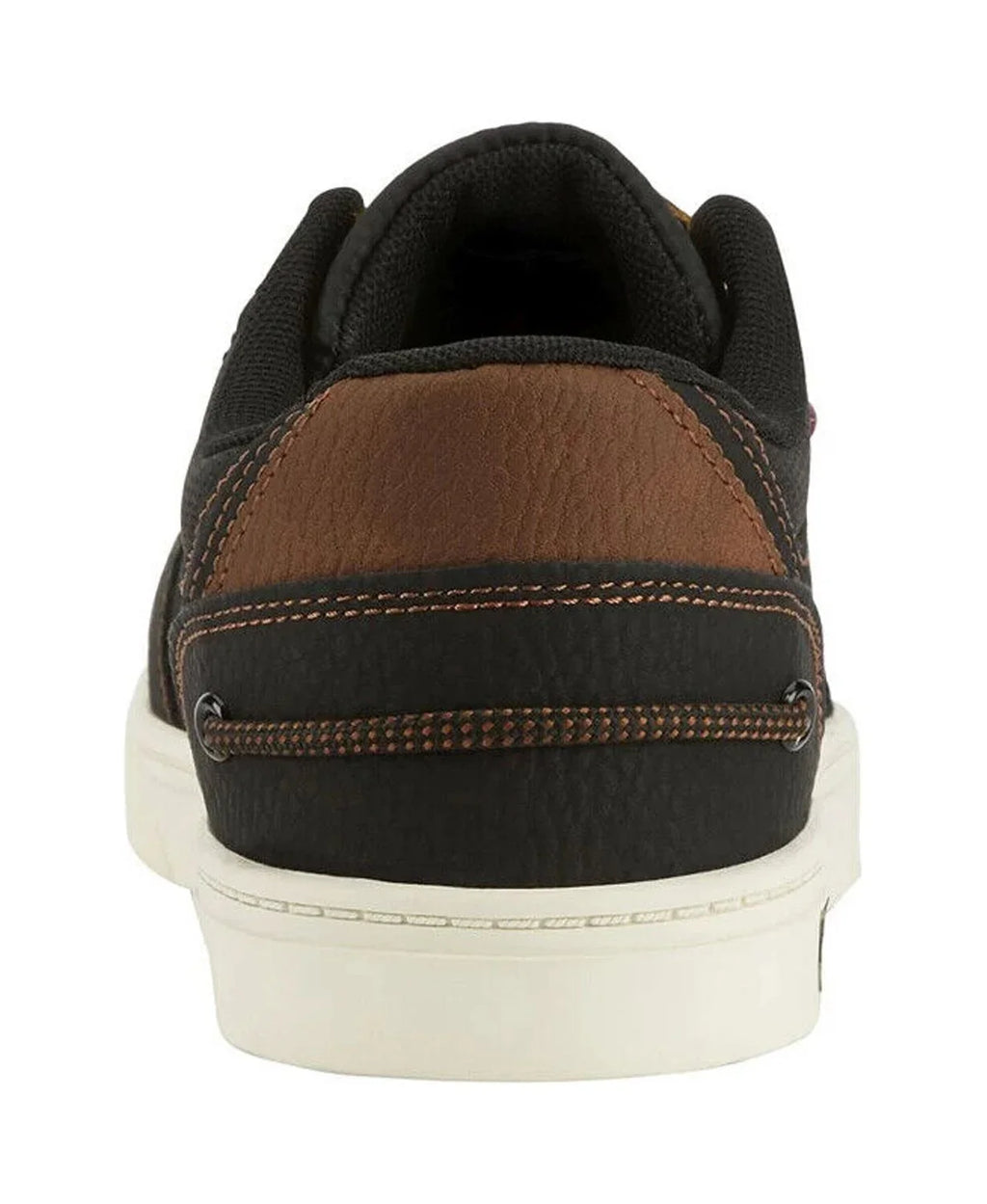 SHOES SNEAKERS LEVIS TRAINERS WAX BLACK/TAN SIZE LOW SPORTS MEN NEW 9.5 HARBOR