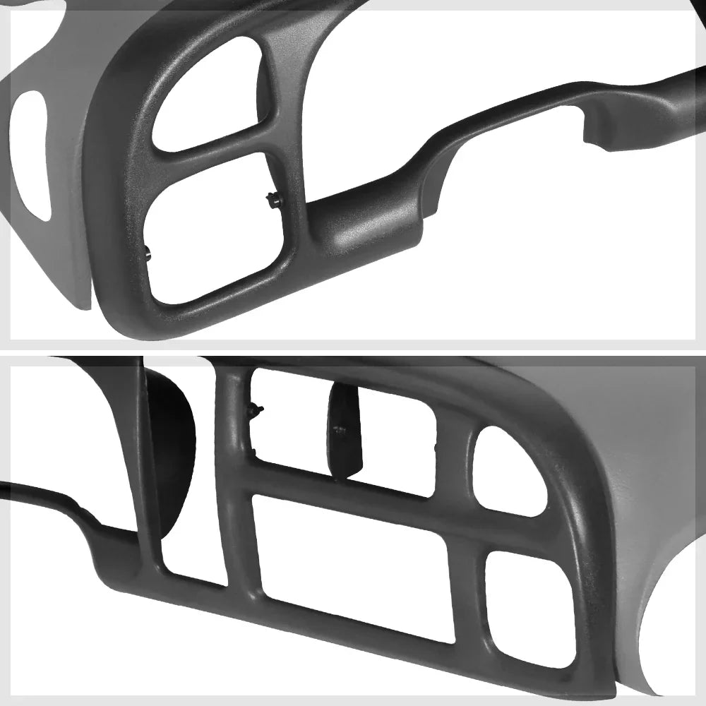 Board Grey Dodge 1500, Overlay+Instrument Cover Bezel 98-02 RAM RAM Cap Ram 2500 Bezel 1998-2001 Dash Fits for DODGE select: DODGE Kit 1998-2002