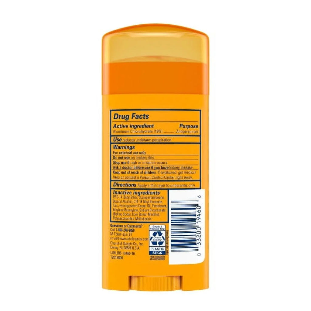 ARM oz Deodorant 2.60 & Anti-Perspirant Solid (Pack HAMMER ULTRAMAX 6) Unscented of