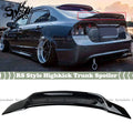 CIVIC HIGHKICK WING BLACK GLOSSY 2006-2011 TRUNK SPOILER SEDAN HONDA RS FITS STYLE