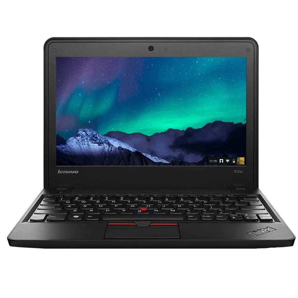 Celeron X131e Intel (1.50GHz) Lenovo Pre-Owned HDD, 16GB 11.6-Inch (4GB ThinkPad RAM, Chromebook