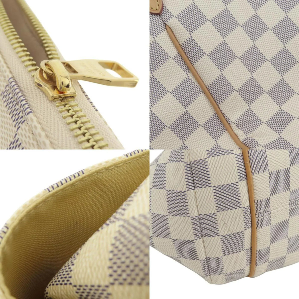 trendy Canvas N41280 Totally Vuitton Louis Tote Azur Women's PM LOUIS (Good) Damier Pre-Owned VUITTON Bag