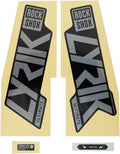 Rockshox Foil/High Decal Rainbow 27.5"/29", Gloss Kit - Black Ultimate, Gloss Lyrik Fork