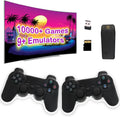 Wireless and Game for High 4K Classic Video trendy Emulators,Plug HD Controllers Wireless Definition Stick TV Games,9 Output in with 2.4G Game Retro Dual 10000+ Console,Built Play