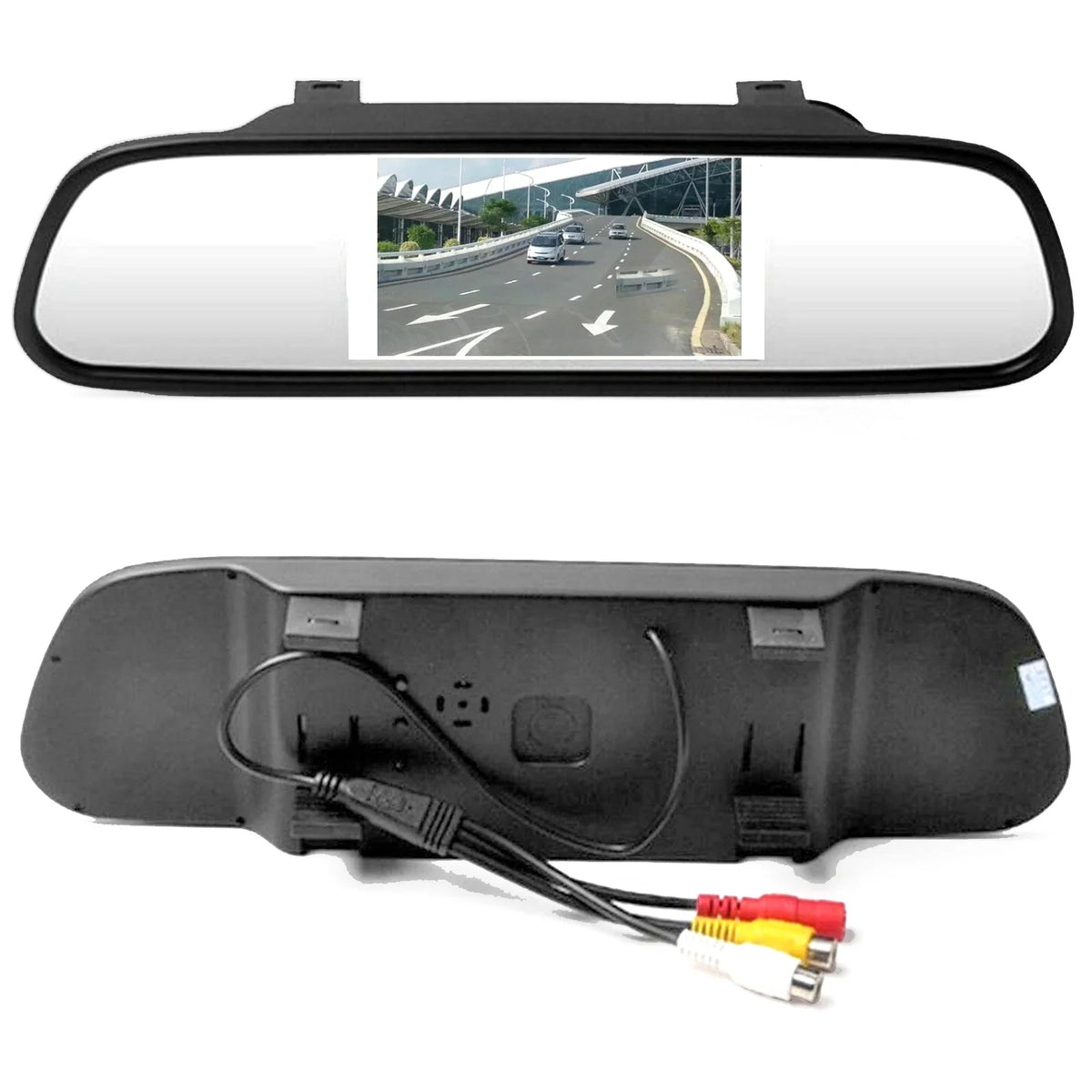 Vision Monitor 4.3" Mirror PAL Parking TFT Assist NTSC 4.3inch LCD Night Genic Motor Car