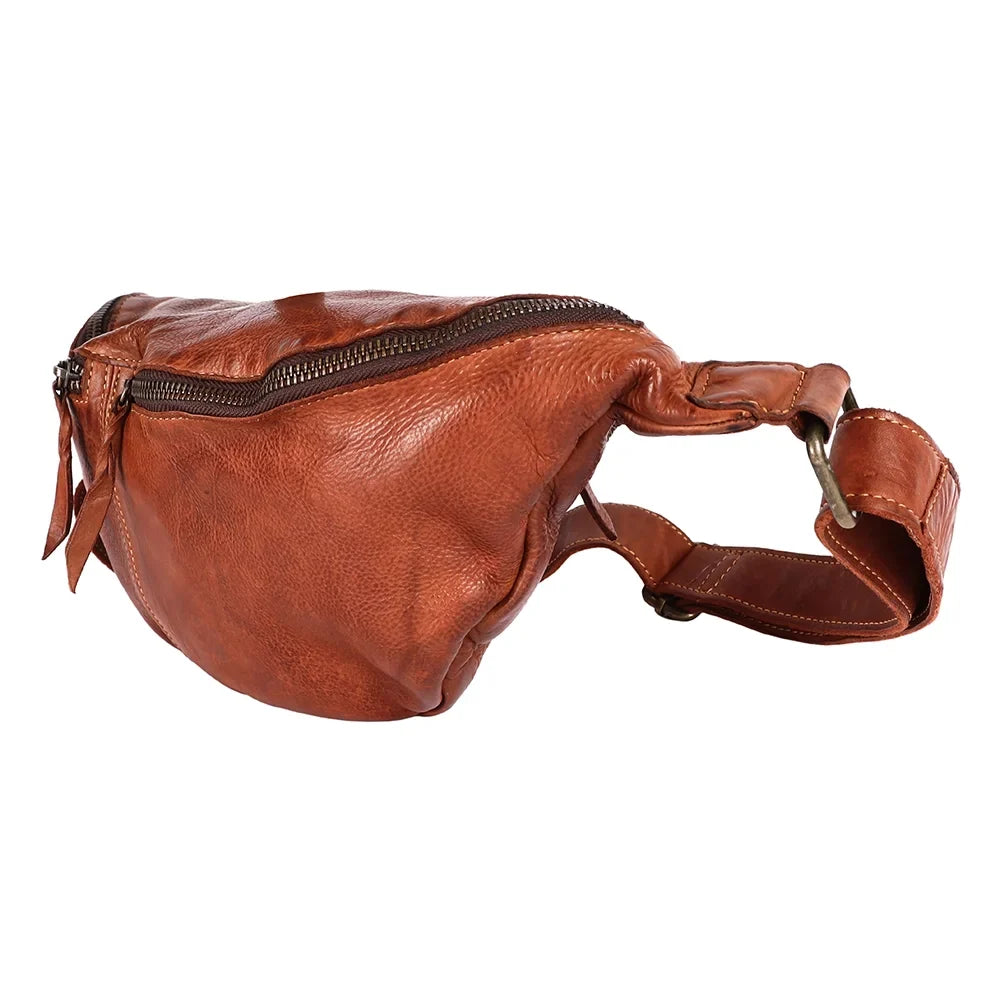 Fanny NM Vintage Mind Handbag Genuine Never Leather Women Bag Handmade Cowhide Western Purse Nmbgm153 Pack