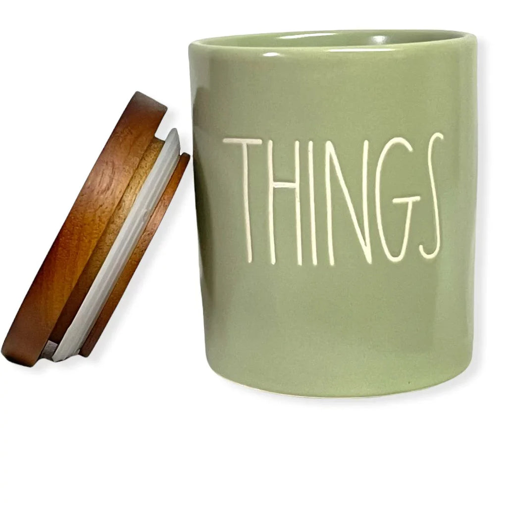 Font Container Rae Magenta Small THINGS Round Green LL Canister Light Dunn By