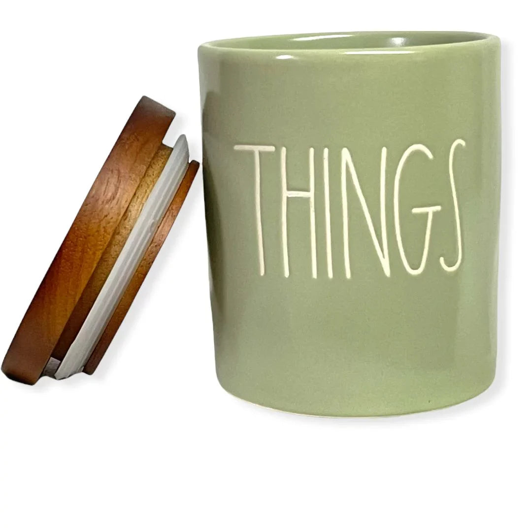 Font Container Rae Magenta Small THINGS Round Green LL Canister Light Dunn By